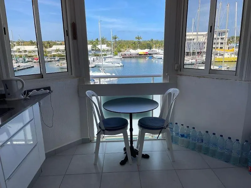 סן-פרנסואה Studio Balcon Vue Sur Marina Reserve Eau 0*,  גוואדלופ